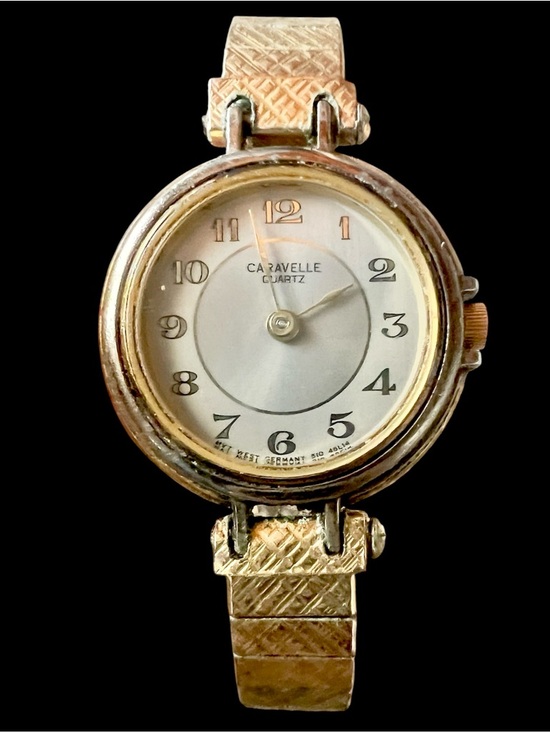 Vintage Caravelle By Bulova Ladies Quartz Watch West Germany Kreisler 10k G.F. main image 8
